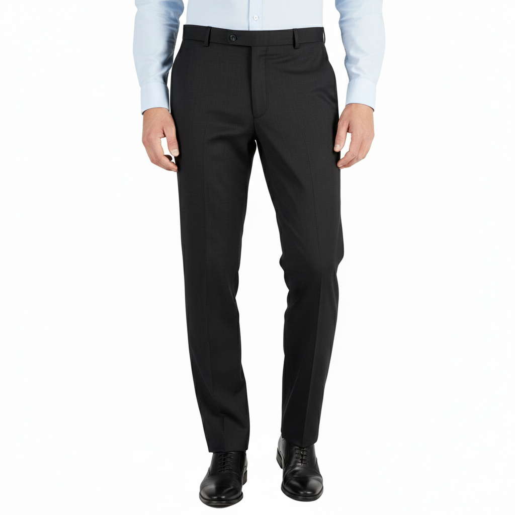 Black formal trousers