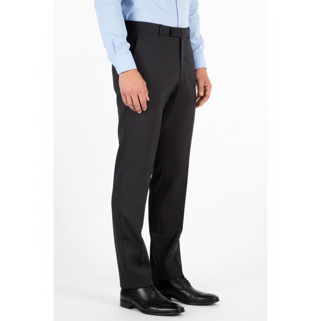Black formal trousers