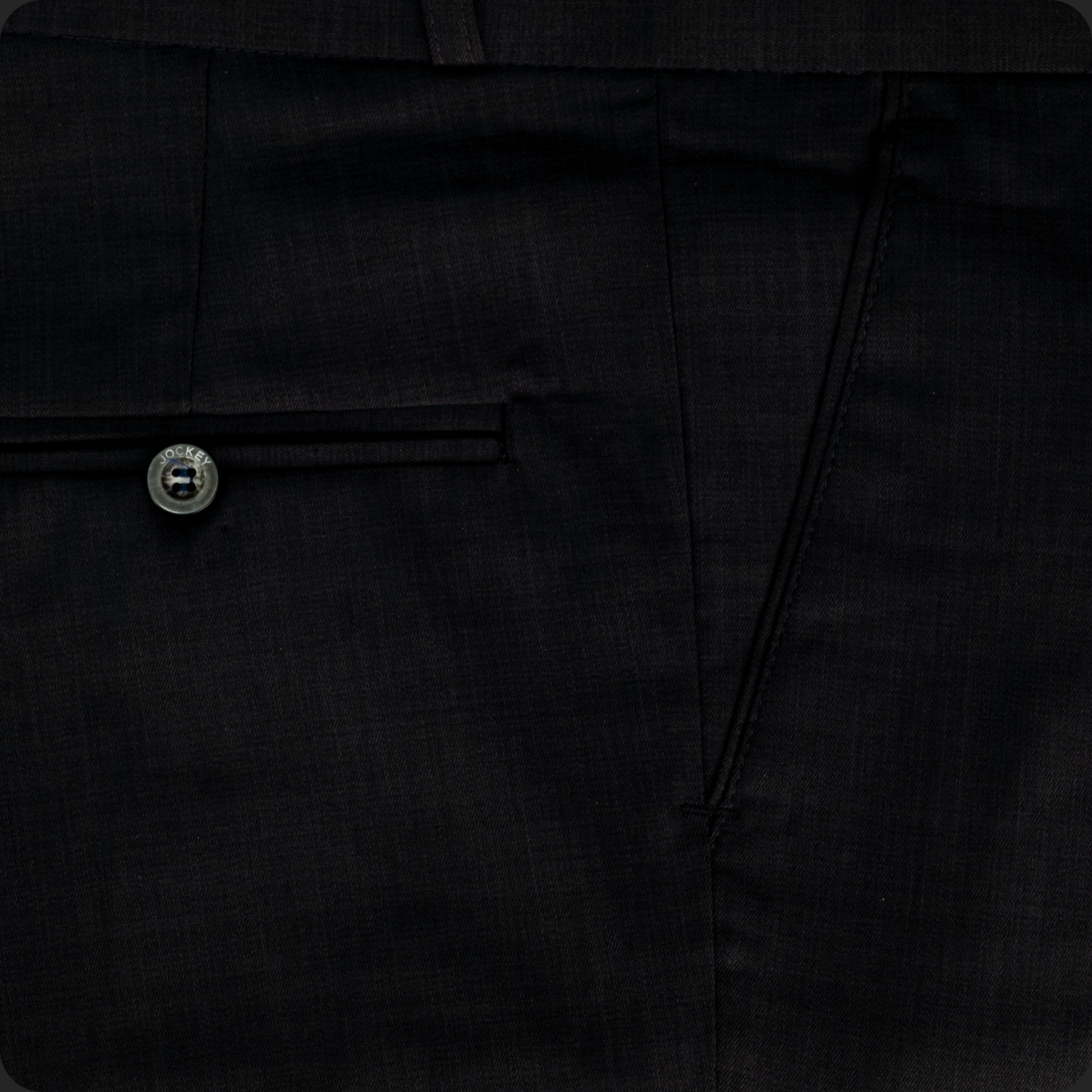 Black formal trousers
