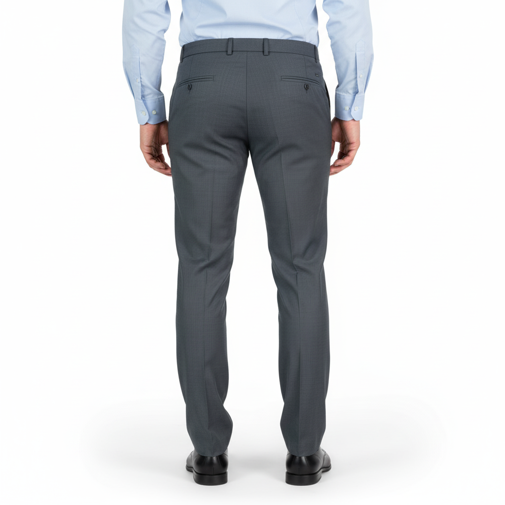 Charcoal formal trousers