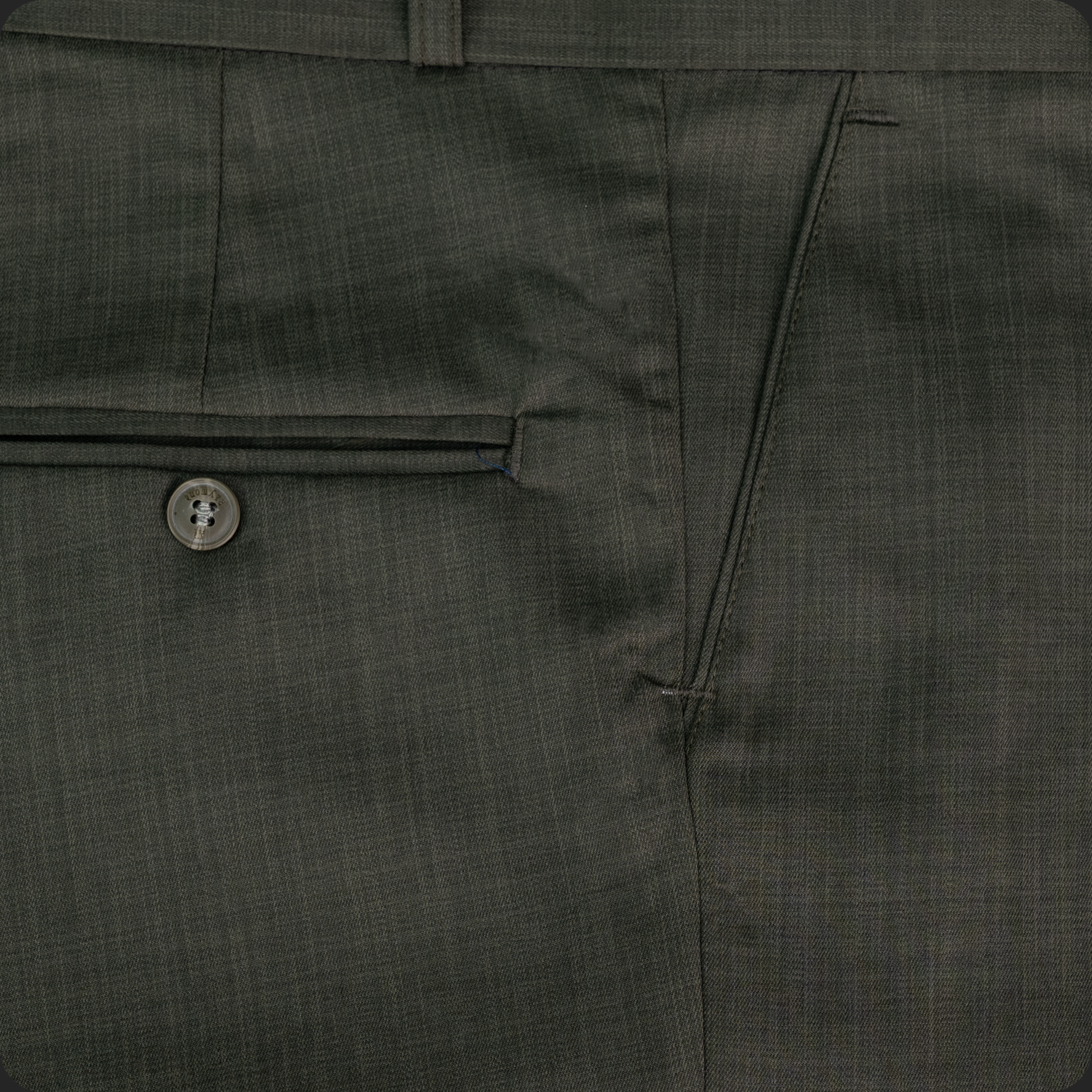 Dark Green formal trousers